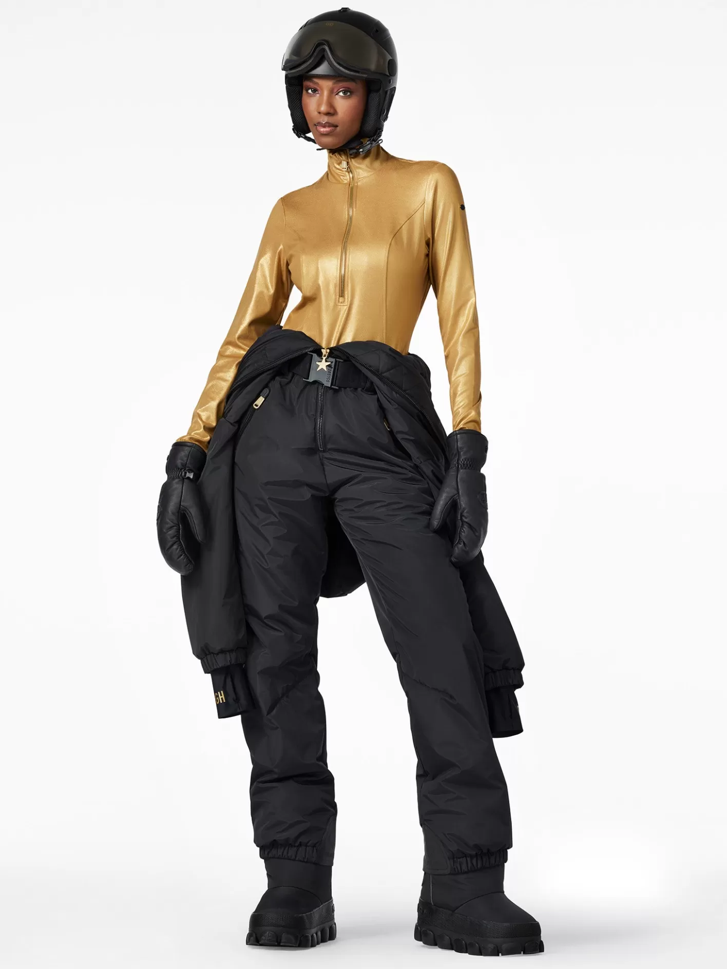Goldbergh GLAMOUR Ski Pully gold Clearance